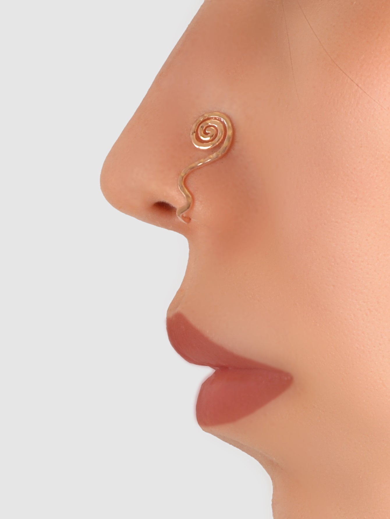 Non-pierced 1pc African Fake Nose Rings Cartilage Tragus Septum Ring Nose Cuff