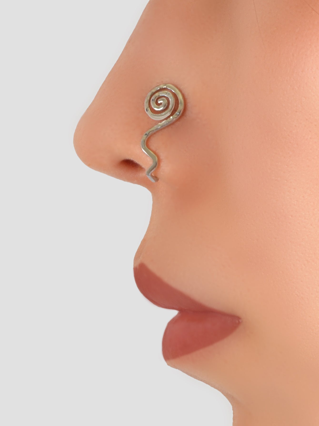 Non-pierced 1pc African Fake Nose Rings Cartilage Tragus Septum Ring Nose Cuff