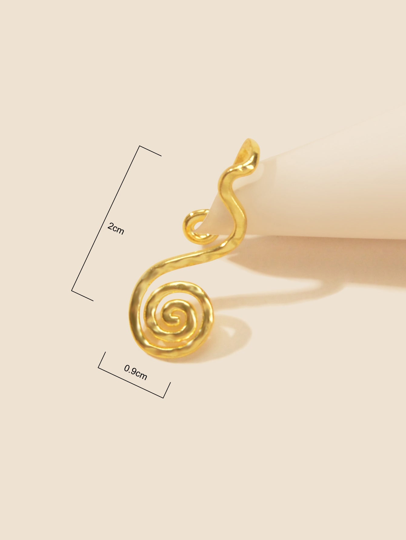 Non-pierced 1pc African Fake Nose Rings Cartilage Tragus Septum Ring Nose Cuff