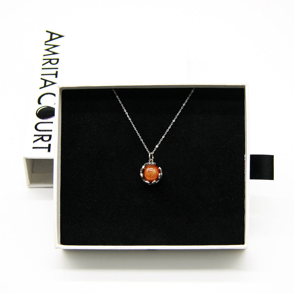 Planet Murano Aroma Necklace - Solstice Sunburst | Energy & Healing | Diffuse on the go