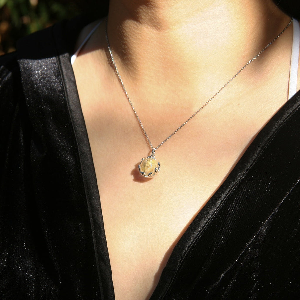 Planet Murano Aroma Necklace - Stardust Crystal | Diffuse on the go | Gift For Her